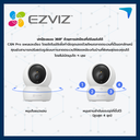 กล้องวงจรปิด EZVIZ รุ่น C6N 2MP Indoor
