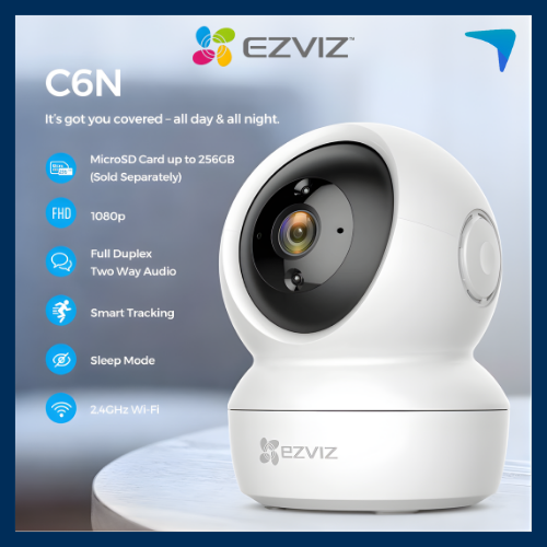 กล้องวงจรปิด EZVIZ รุ่น C6N 2MP Indoor